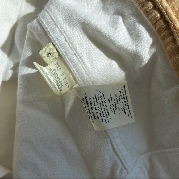 Rag & bone white denim jacket - Picture 6 of 8